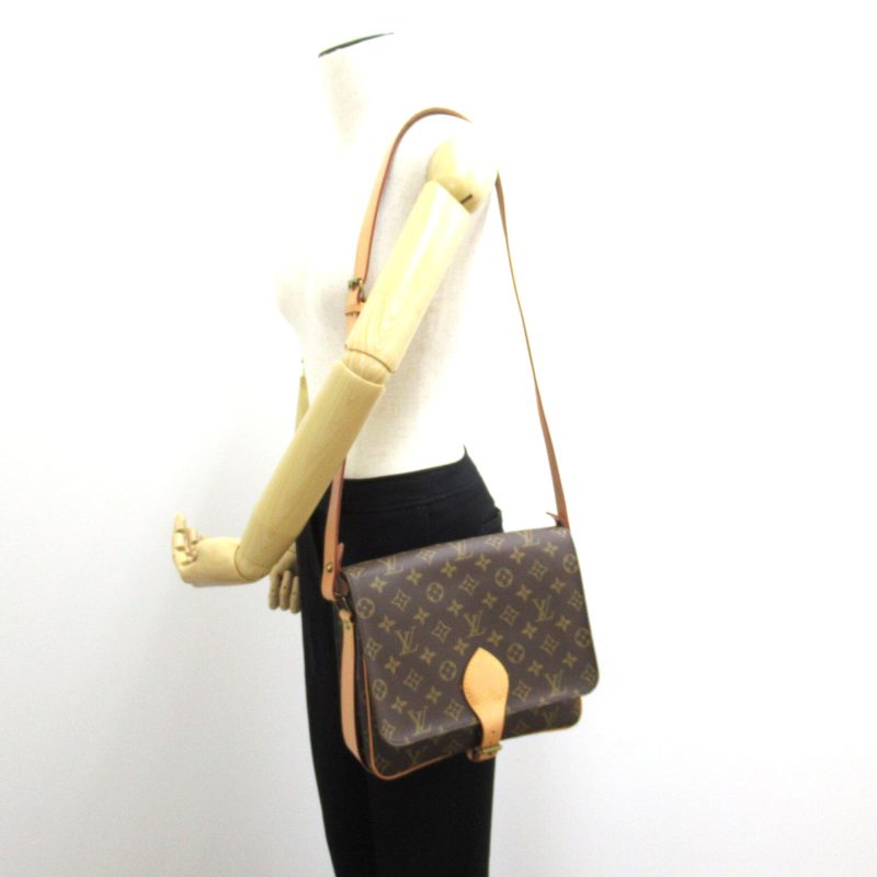 LOUIS VUITTON Cartouchiere 26 Brown Monogram PVC coated canvas M51252 - Logoexplore - Image 5