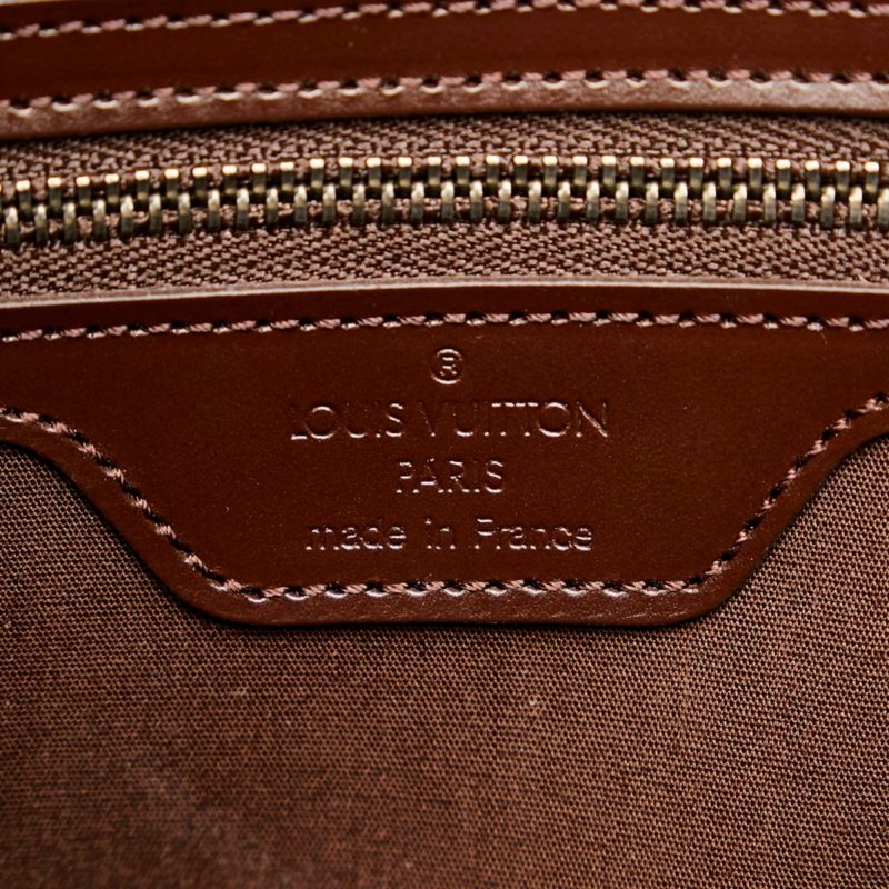Louis Vuitton Epi Saint-Tropez Handbag Shoulder Bag M5246D Mocha Brown Leather Women's LOUIS VUITTON - Logoexplore - Image 8