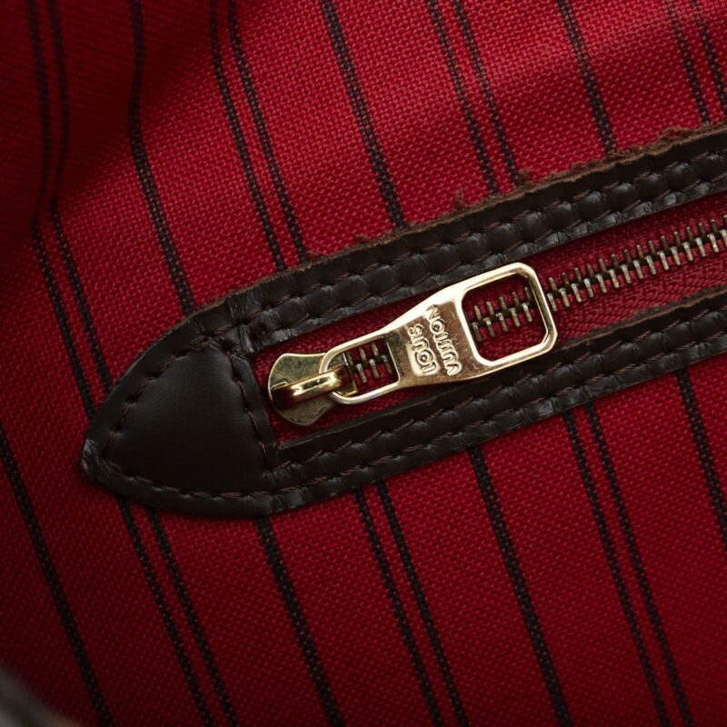 LOUIS VUITTON Damier Delightful PM Shoulder Bag N41459 Brown PVC Leather Women's - Logoexplore - Image 9