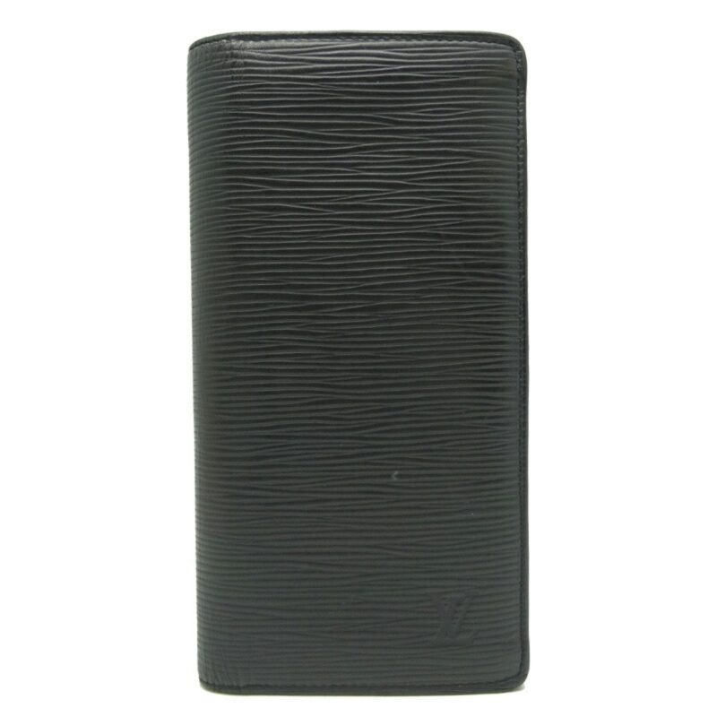 Louis Vuitton Brazza Wallet Men's Bi-Fold Wallet M60622 Epi Leather Noir (Black) - Logoexplore