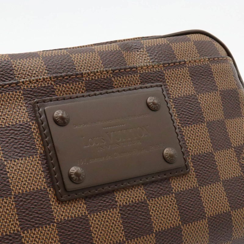 LOUIS VUITTON Damier Bumbag Brooklyn Body Bag Waist Hip N41101 - Logoexplore - Image 8