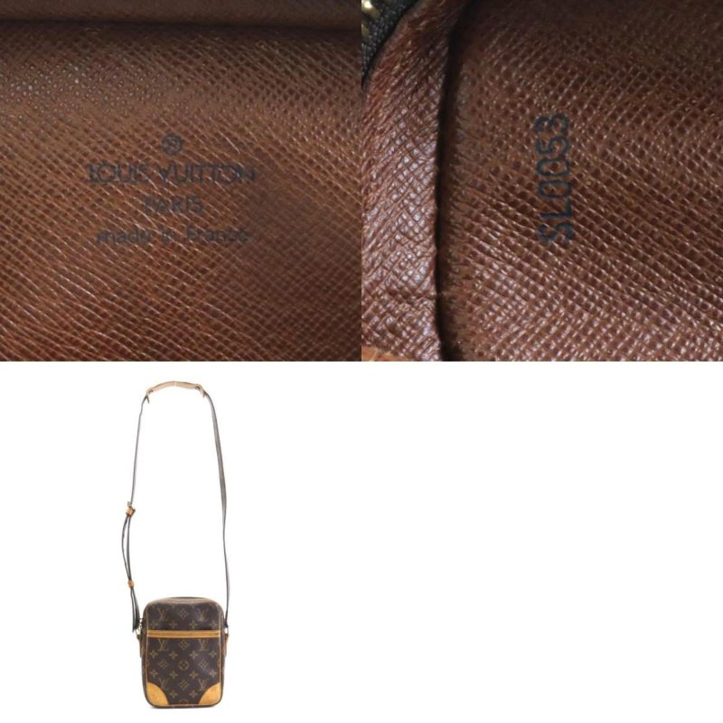 LOUIS VUITTON Crossbody Shoulder Bag Monogram Danube Canvas Brown Unisex M45266 - Logoexplore - Image 5