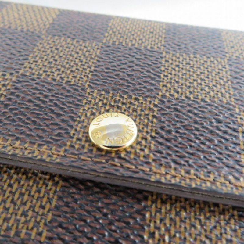 LOUIS VUITTON Damier Portefeuille Sarah N61734 Long Wallet Unisex - Logoexplore - Image 9