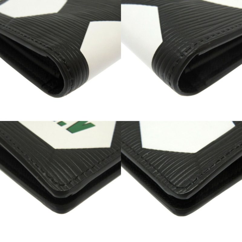 Louis Vuitton Epi Portofeuil Brothers 2018 FIFA World Cup Limited M63294 Long Wallet Black 0204 LOUIS VUITTON Men's - Logoexplore - Image 3