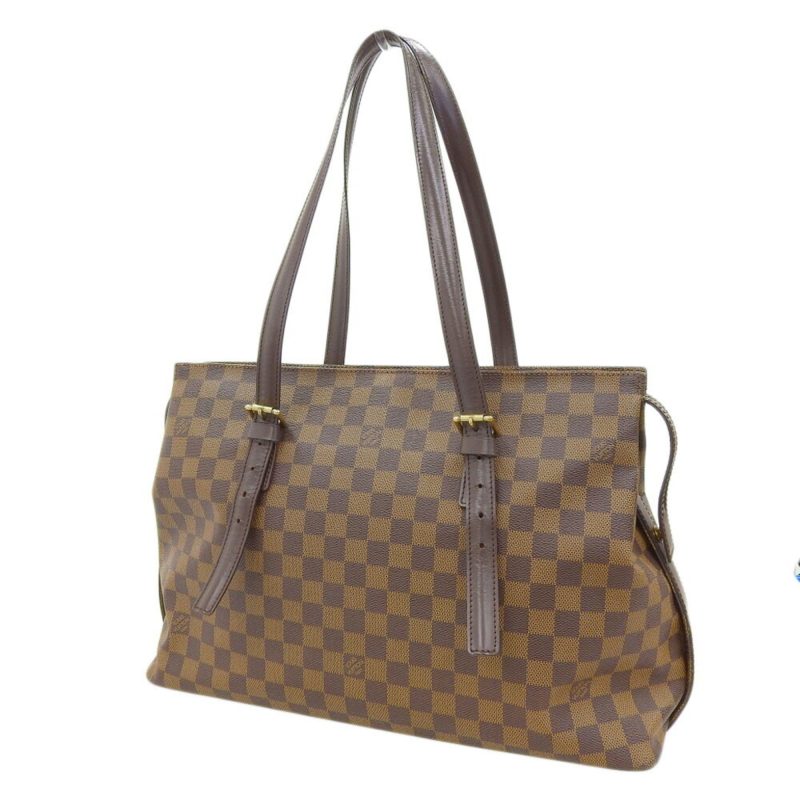 Louis Vuitton Damier Chelsea Tote Bag Shoulder Ebene N51119 - Logoexplore - Image 2