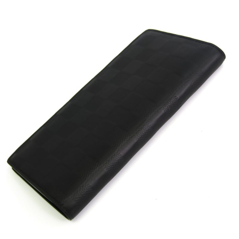Louis Vuitton Damier Infini Brazza Wallet N63010 Men's Damier Infini Long Wallet (bi-fold) Onyx - Logoexplore - Image 2