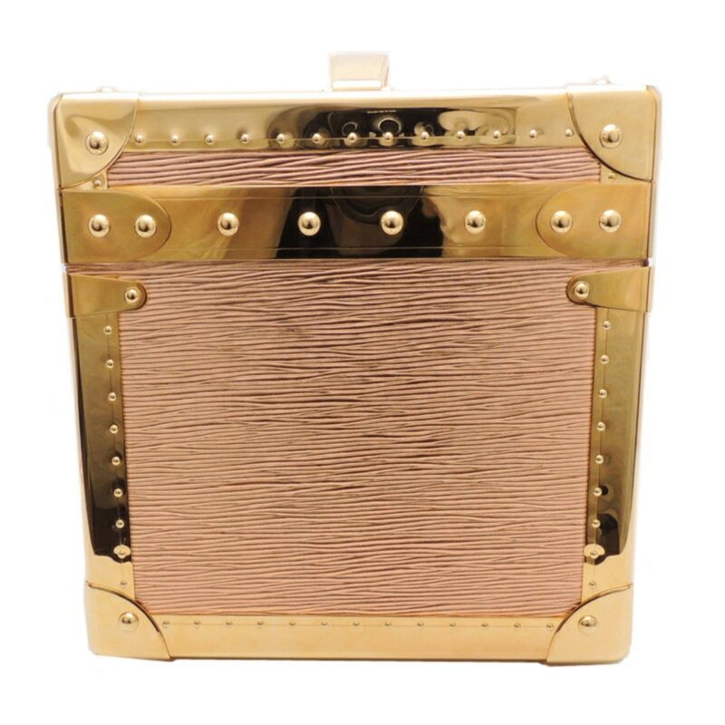 Louis Vuitton Epi Bowat Fracon Ladies Trunk Pink Gold - Logoexplore - Image 2