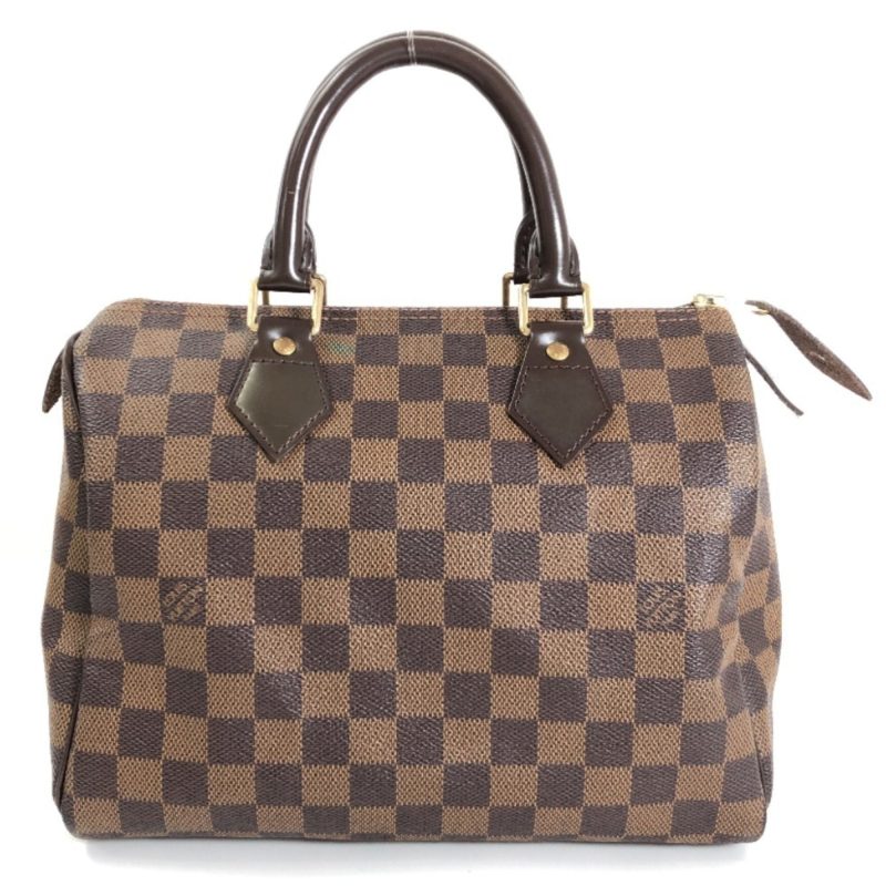 LOUIS VUITTON Boston Bag Damier Speedy 25 N41532 Canvas Women's - Logoexplore - Image 2