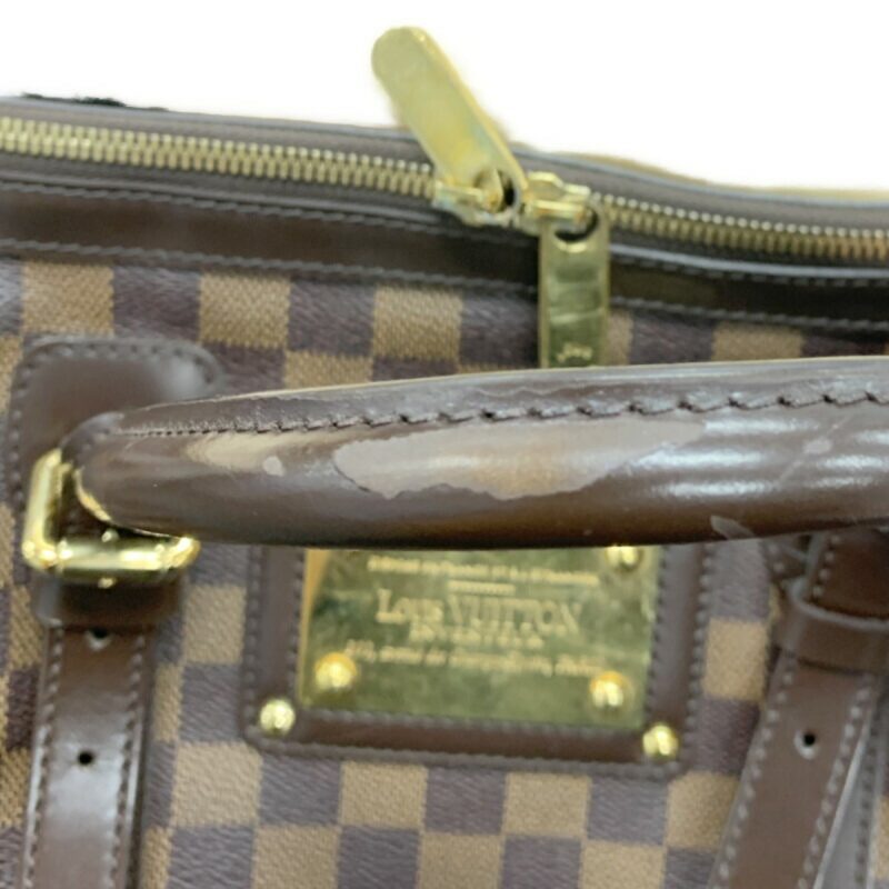 LOUIS VUITTON Damier Berkley handbag N52000 brown PVC leather ladies - Logoexplore - Image 5