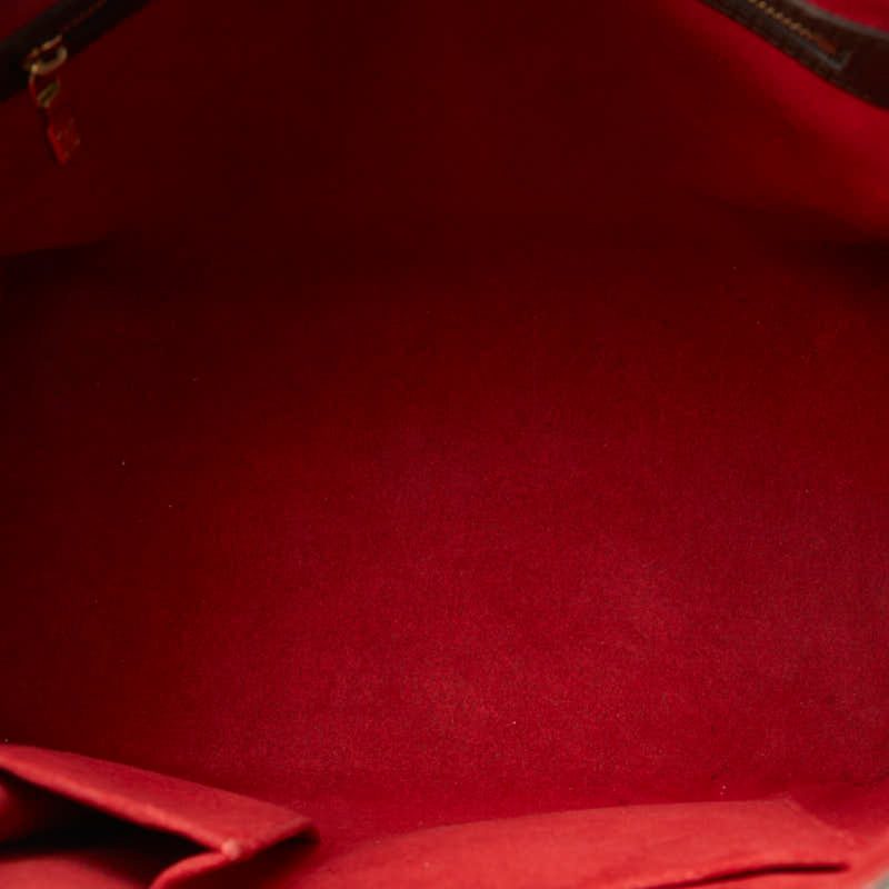 LOUIS VUITTON Damier Ebene Hampstead PM Tote Bag N51205 Brown PVC Leather Women's - Logoexplore - Image 6