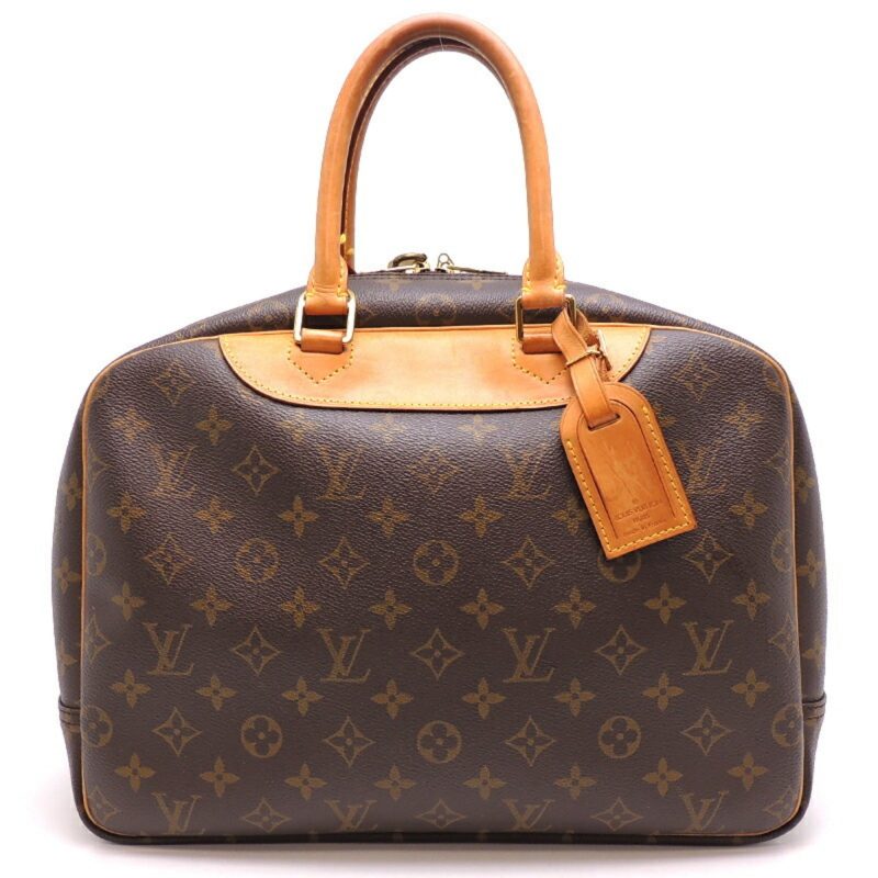 LOUIS VUITTON Deauville [Bowling Vanity] *No Key Women's Handbag M47270 Monogram [Brown] - Logoexplore - Image 2