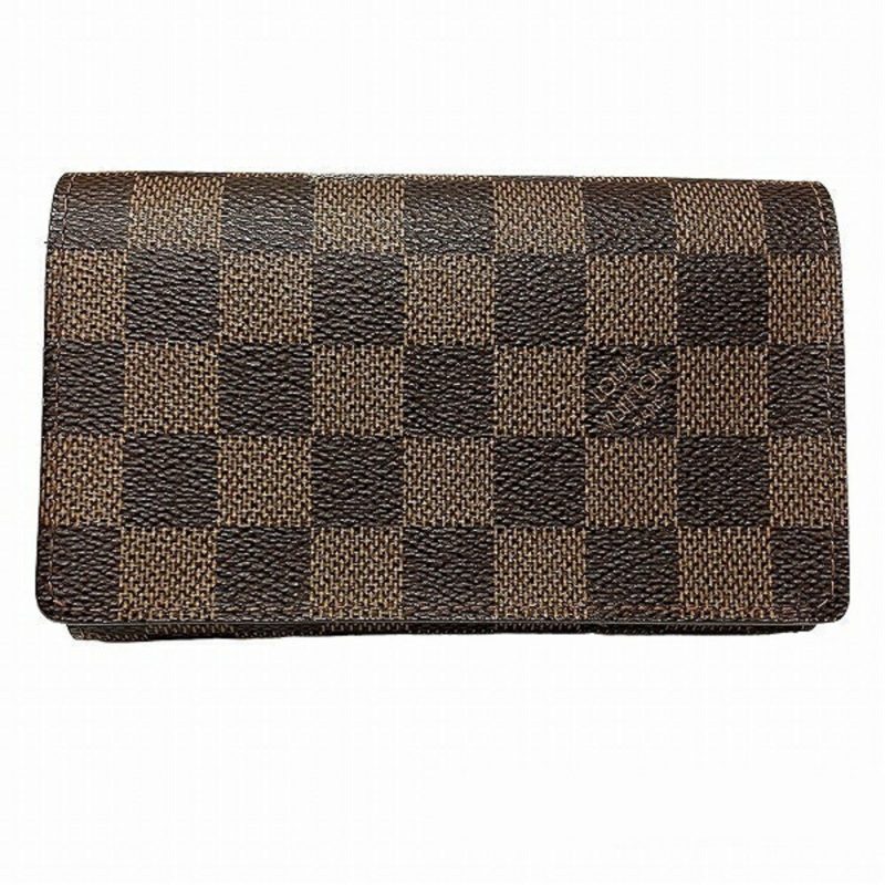 LOUIS VUITTON Damier Portefeuille Tresor N617362 Bifold Wallet Unisex - Logoexplore