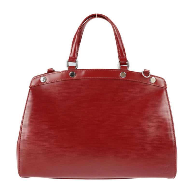 LOUIS VUITTON Blair MM Handbag M4030E Epi Leather Carmine Red Series Silver Metal Fittings - Logoexplore