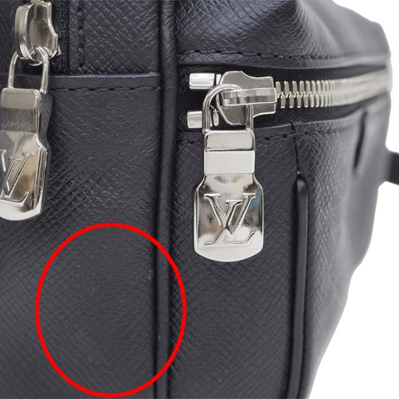 Louis Vuitton Bumback Outdoor Body Bag Taiga Black M33438 Waist Pouch Men's - Logoexplore - Image 7