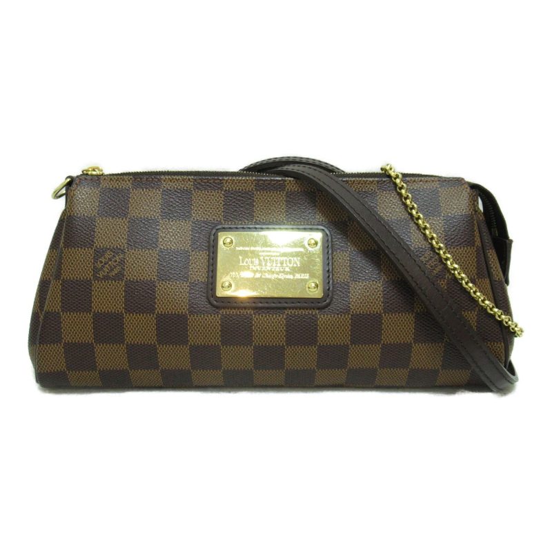 LOUIS VUITTON Eva Brown Ebene Damier PVC coated canvas N55213 - Logoexplore