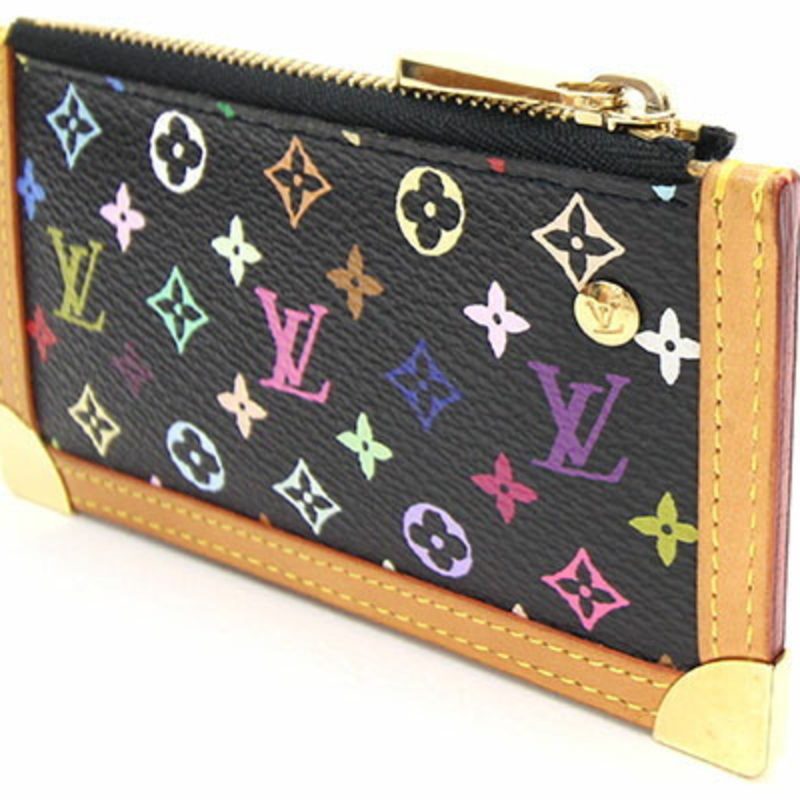 Louis Vuitton Coin Case Pochette Cremonogram Multicolor M92654 Noir Ladies Purse Key LOUISVUITTON - Logoexplore - Image 2