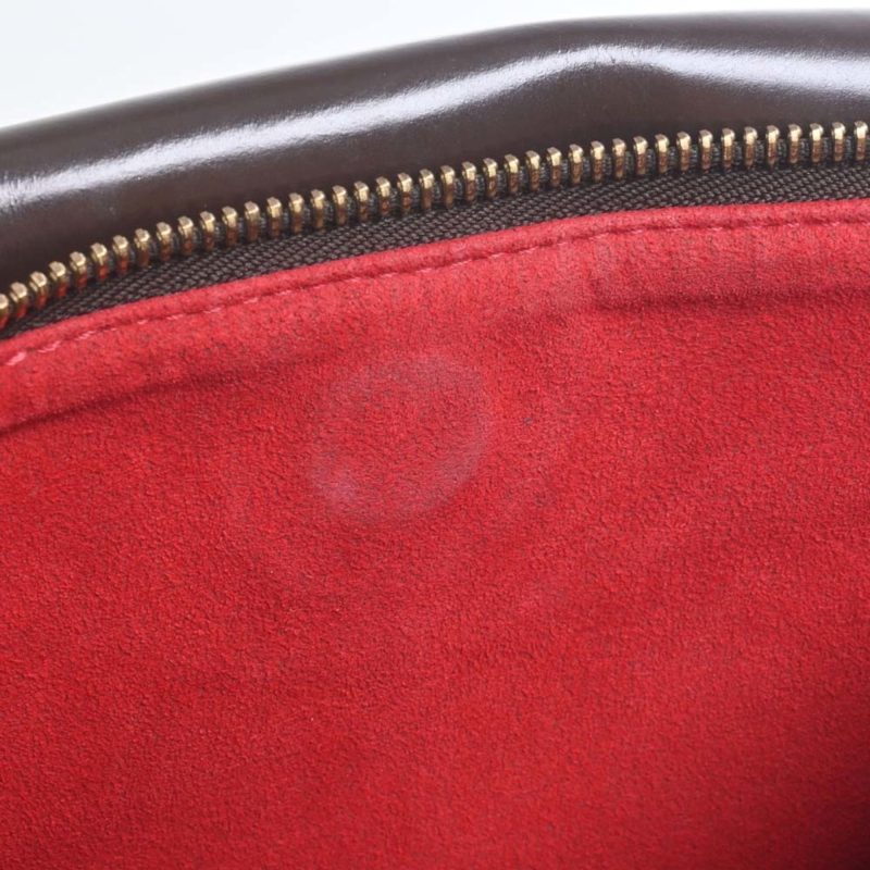 LOUIS VUITTON Damier Twice Shoulder Bag N48259 Brown/Red Ladies - Logoexplore - Image 8