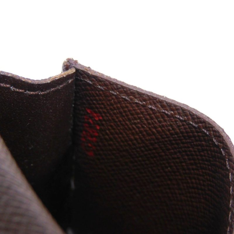 LOUIS VUITTON Cigarette Case Etuit Logo Brown Flap Type Damier Ebene N63024 Men's Women's - Logoexplore - Image 8