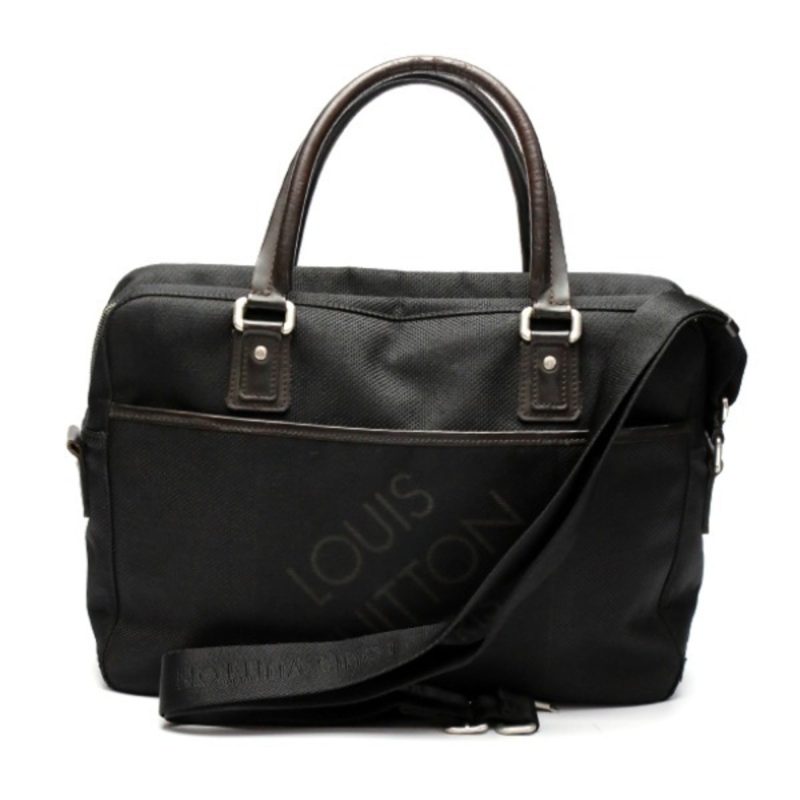 LOUIS VUITTON Damier Jean Yak M93082  Noir [Black] Business Bag LV - Logoexplore