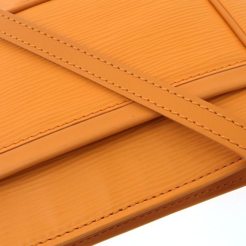 Louis Vuitton Epi Salvanga Shoulder Bag Mandarin M5898H - Logoexplore - Image 6
