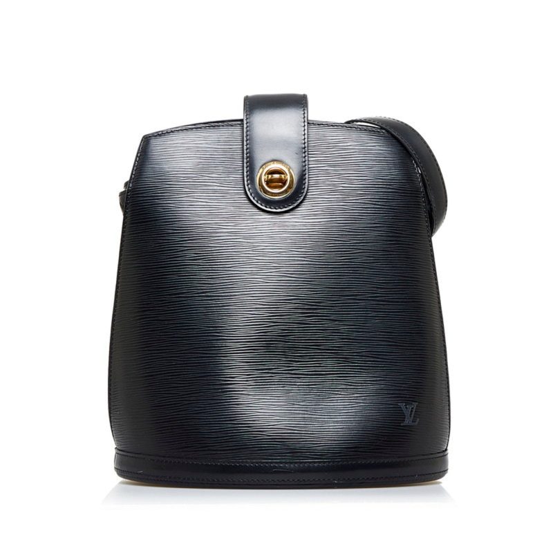 LOUIS VUITTON Epi Cluny Shoulder Bag M52252 Noir Black Leather Ladies - Logoexplore