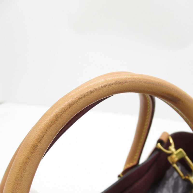 LOUIS VUITTON Flower tote Tote Bag Brown PVC coated canvas M43551 - Logoexplore - Image 10