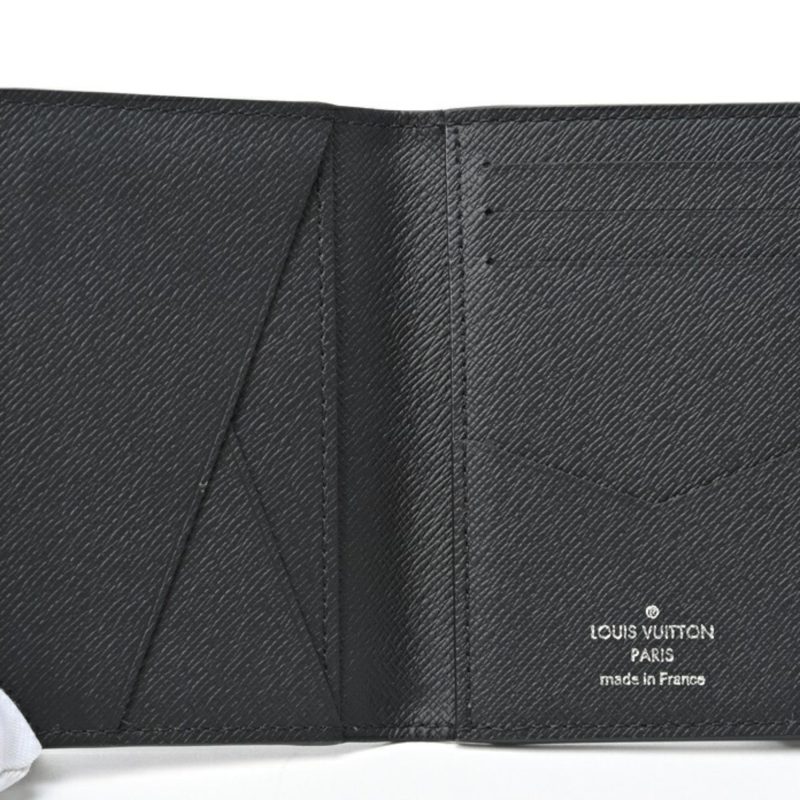 LOUIS VUITTON Card Case/Pass Case Organizer de Poche M30537 Taiga Noir - Logoexplore - Image 4