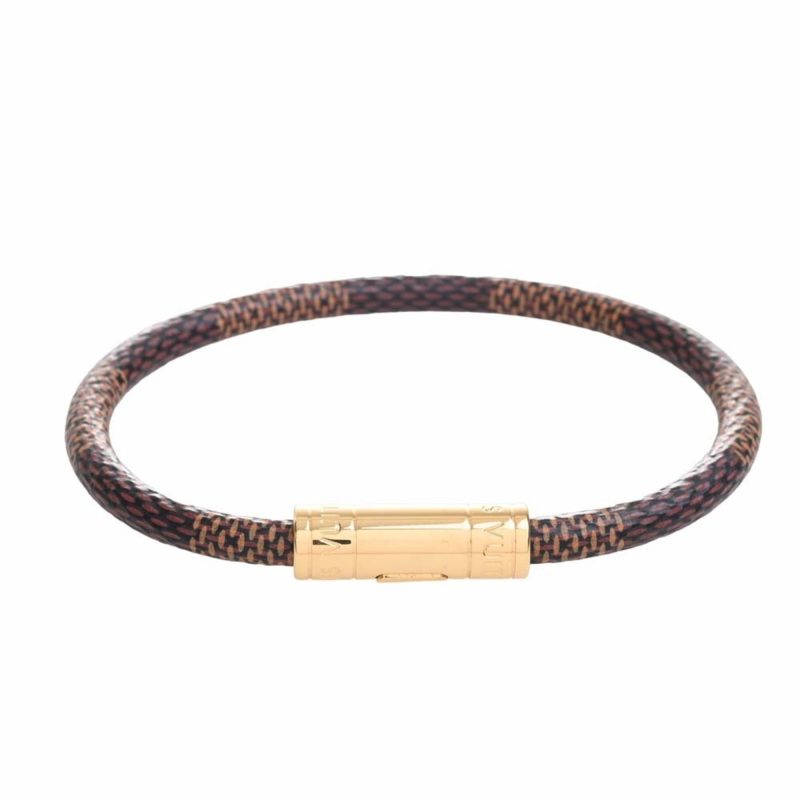 LOUIS VUITTON Damier Keep It Bracelet M8137 Brown Women's - Logoexplore - Image 2