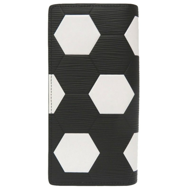 Louis Vuitton Epi Portofeuil Brothers 2018 FIFA World Cup Limited M63294 Long Wallet Black 0203 LOUIS VUITTON Men's - Logoexplore - Image 2
