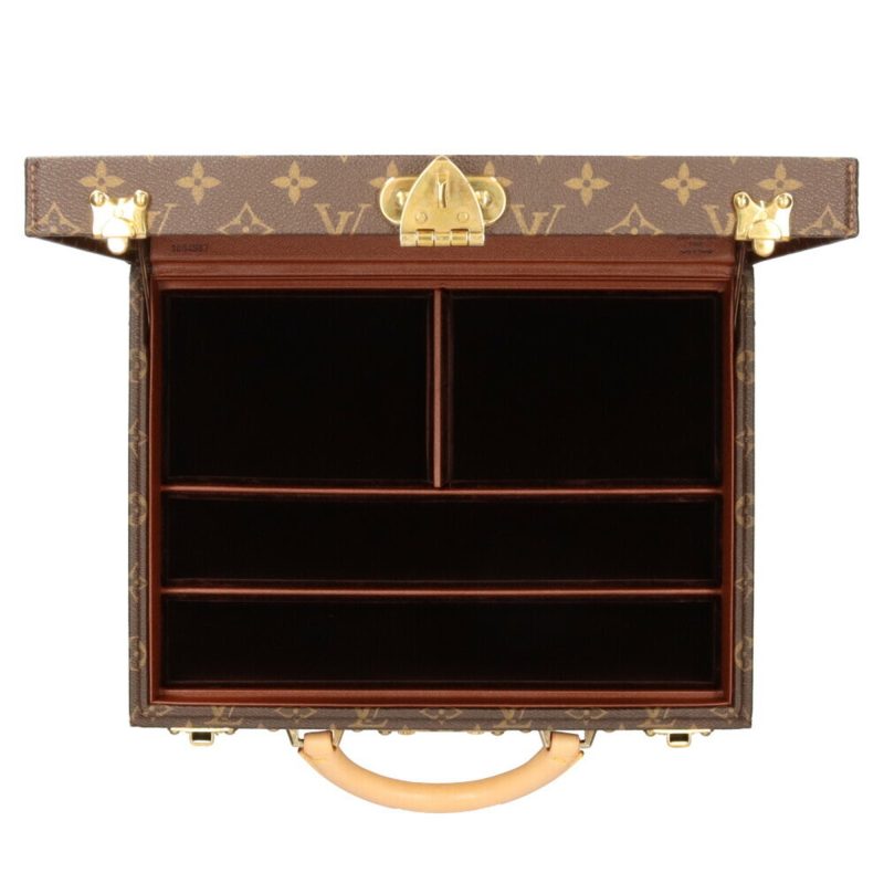 Louis Vuitton Bowat Bijoux Case Monogram Trunk Canvas Unisex - Logoexplore - Image 8