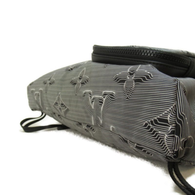 LOUIS VUITTON Drawstring Backpack Gray Textile [embossed Monogram material] M44940 - Logoexplore - Image 4