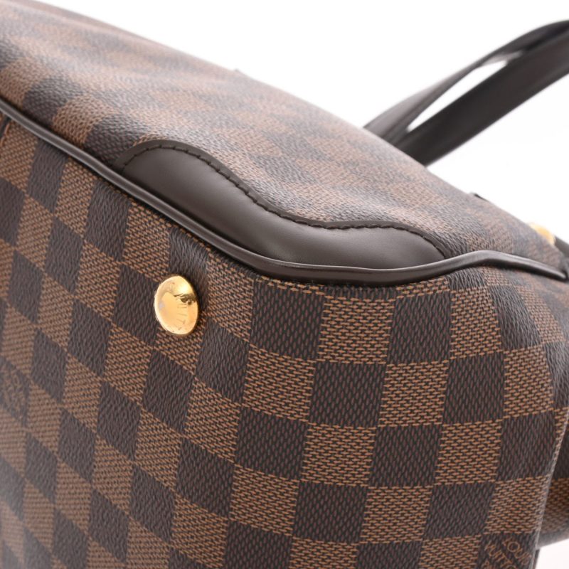 LOUIS VUITTON Damier Verona PM Brown N41117 Ladies Canvas Handbag - Logoexplore - Image 7