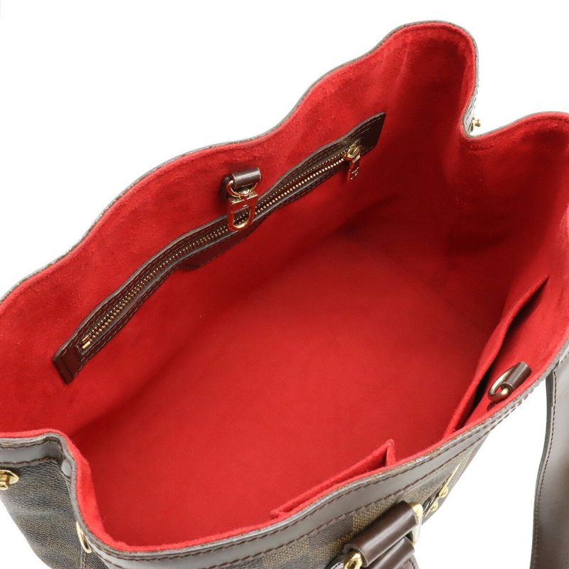 LOUIS VUITTON Damier Hampstead PM Tote Bag Shoulder N51205 - Logoexplore - Image 5