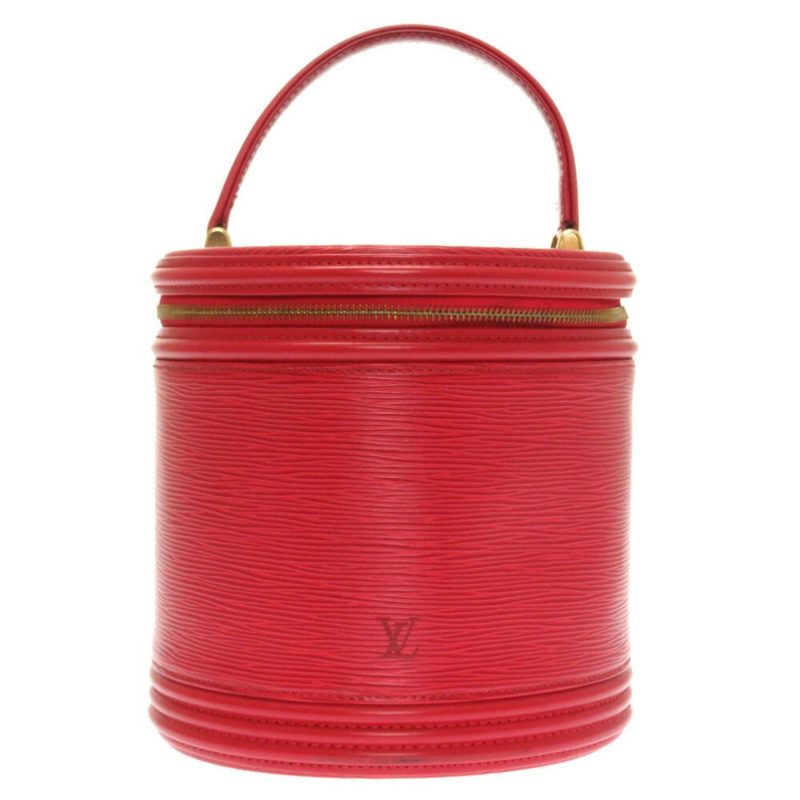 Louis Vuitton Epi Cannes Castilean Red M48037 Handbag Bag - Logoexplore