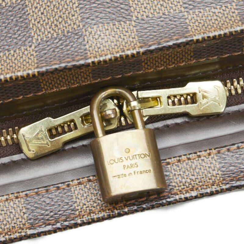 LOUIS VUITTON Damier Chelsea Tote Bag Shoulder N51119 Brown PVC Leather Ladies - Logoexplore - Image 9