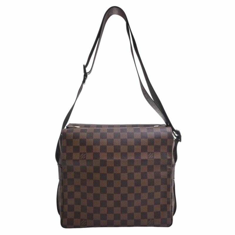 LOUIS VUITTON Damier Naviglio Shoulder Bag N45255 Brown Women's - Logoexplore