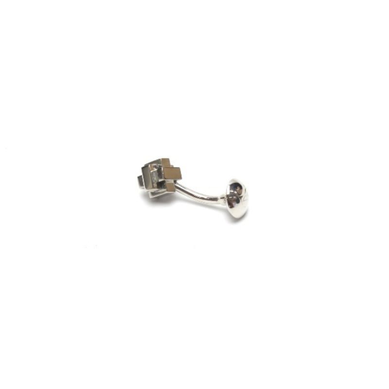 LOUIS VUITTON Cufflinks  Silver LV - Logoexplore - Image 5