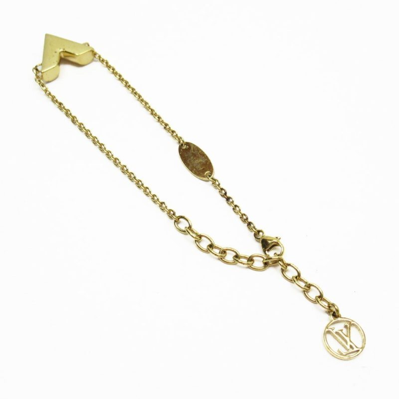 Louis Vuitton Bracelet Brales Essential V Gold M61084 - Logoexplore - Image 3