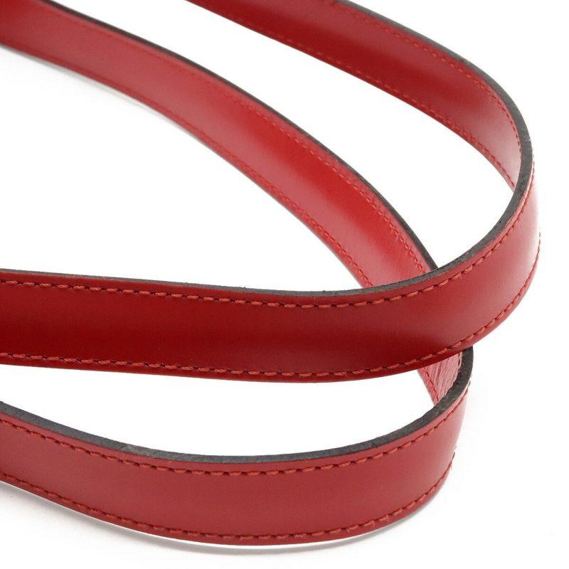 LOUIS VUITTON Epi Saint-Jacques Poigner Long Tote Bag Shoulder Leather Castilian Red M52337 - Logoexplore - Image 4