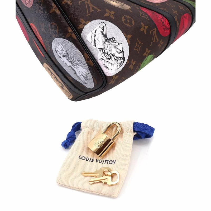 LOUIS VUITTON Fornasetti Monogram Cameo Keepall Bandouliere 45 Boston Shoulder Bag M59261 RFID - Logoexplore - Image 7