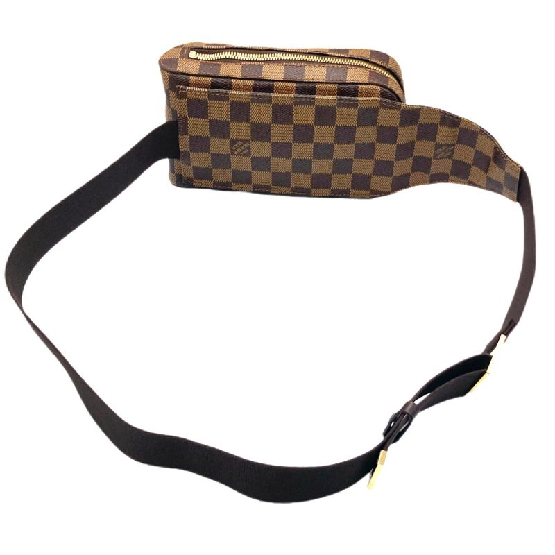 LOUIS VUITTON Damier Jeronimos N51994 Brown Waist Pouch Body Bag Men Women - Logoexplore - Image 4