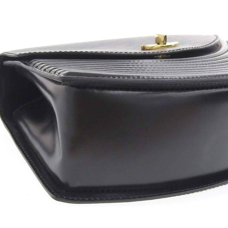 Louis Vuitton Epi Tilsit Vintage Handbag Noir Black M52482 - Logoexplore - Image 5