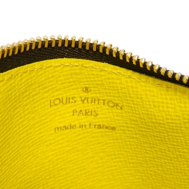 LOUIS VUITTON Coin Case Card Porte Culte Romy LV Circle Flower Yellow Monogram Jaune M81882 Men's Women's Wallet - Logoexplore - Image 6