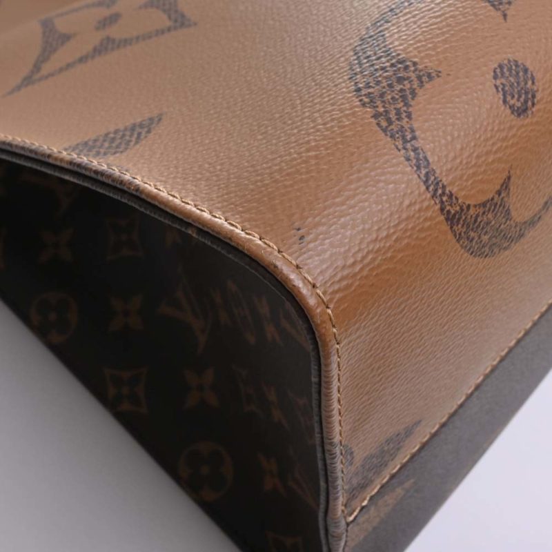 LOUIS VUITTON Giant Monogram Reverse On the Go GM Tote Bag M45320 Brown Women's - Logoexplore - Image 8
