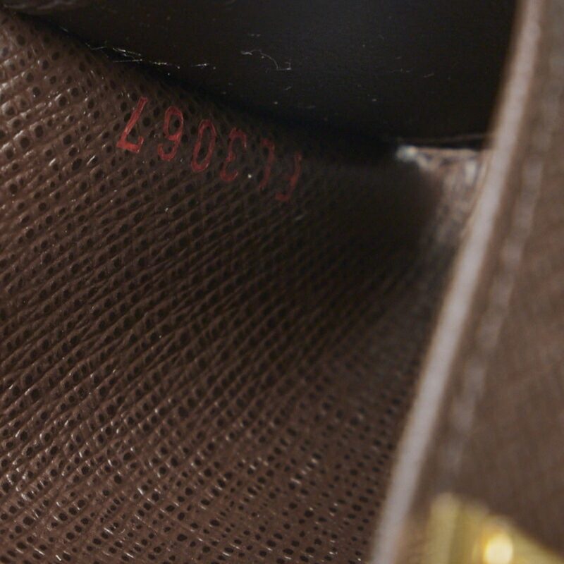 LOUIS VUITTON Damier Multicle 4 Key Case N62631 Brown PVC Leather Women's - Logoexplore - Image 7
