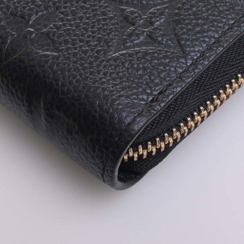 LOUIS VUITTON Empreinte Zippy Round Long Wallet M61864 Black Ladies - Logoexplore - Image 4