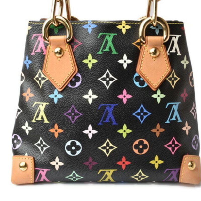 Louis Vuitton Handbag LOUIS VUITTON Audra Monogram Multicolor Noir / Black M40048 - Logoexplore - Image 3