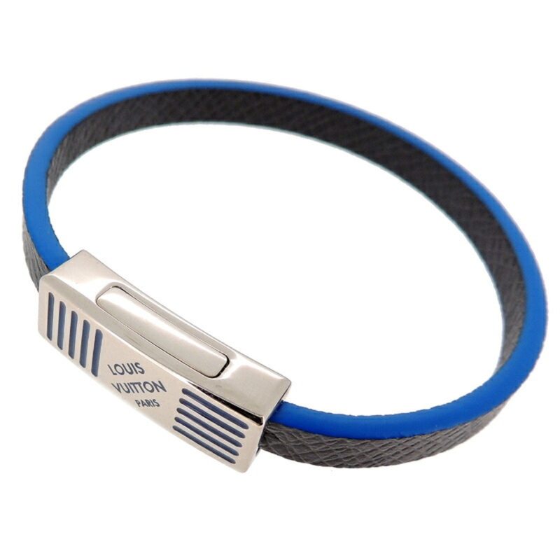 Louis Vuitton Edge It Women's Men's Bracelet M6594E Leather - Logoexplore