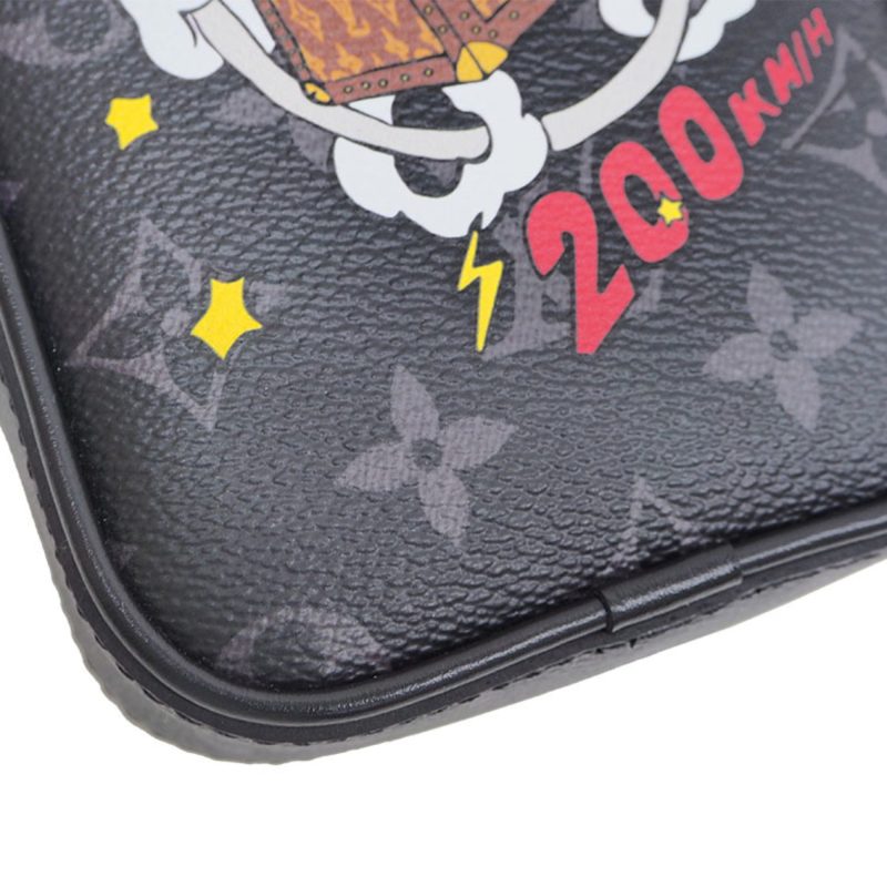 Louis Vuitton Danube PPM Trunk Print Monogram Eclipse M45928 Mini Shoulder Bag Men's Black - Logoexplore - Image 5