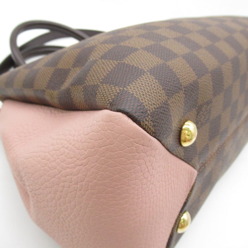 LOUIS VUITTON Brittany Shoulder Bag Brown Magnolia Damier PVC coated canvas N41674 - Logoexplore - Image 9